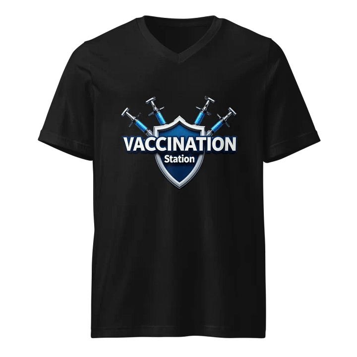 Vaccine Shield V-Neck Tee product image (1)