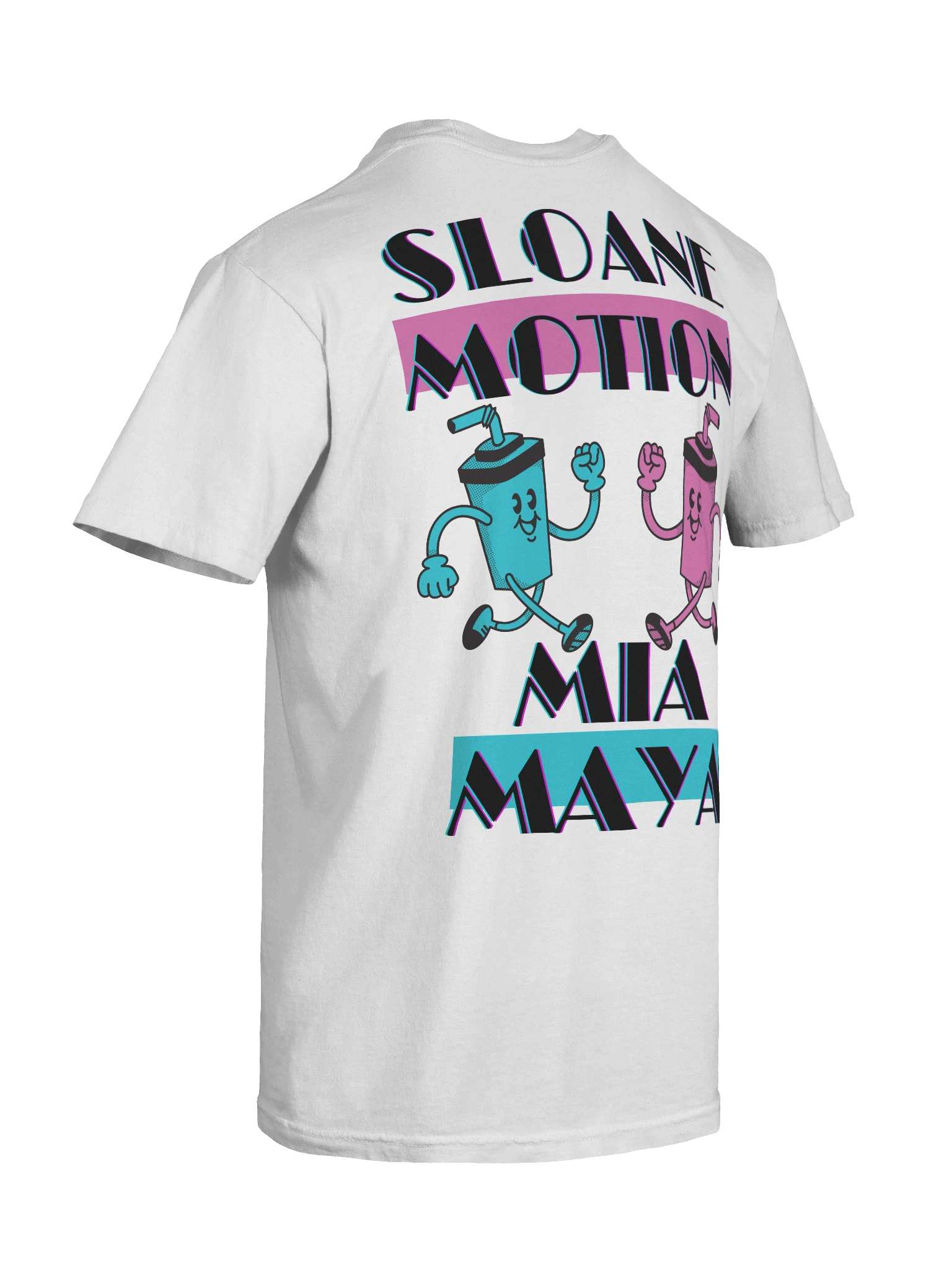 S&M Miami Vice - White T product image (10)