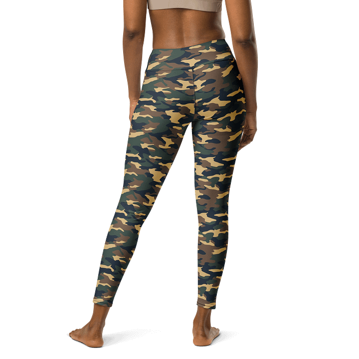 Camo Print Women’s Leggings product image (2)