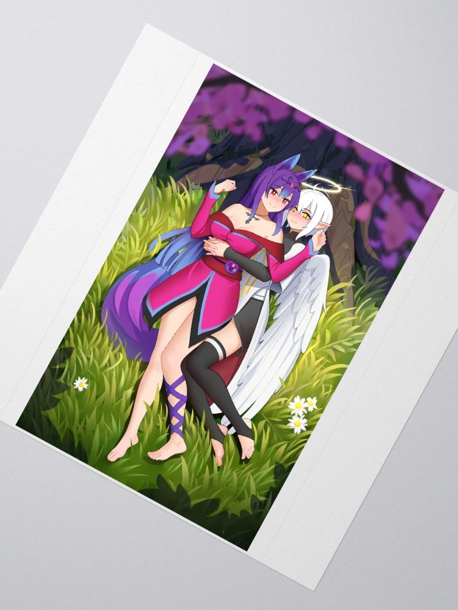cuddles under Blossoms sticker product image (11)