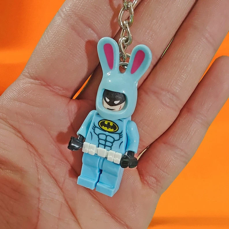 3D Fairy BatMan Figure Character Keychain,Superhero Figure Keychain,Personalized Backpack Accessory,Keychain Accessories,Gifts For Him product image (3)