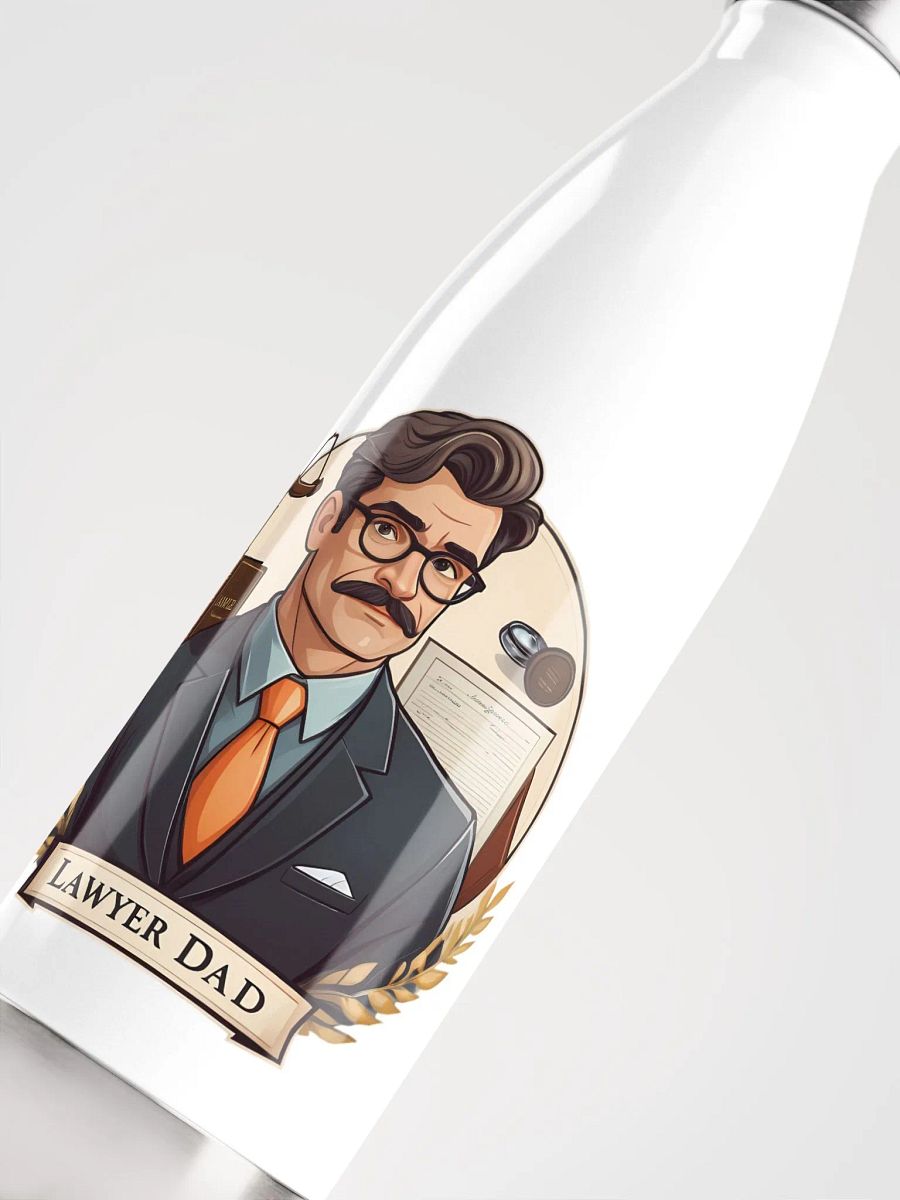 Legal Eagle Stainless Steel Water Bottle product image (5)
