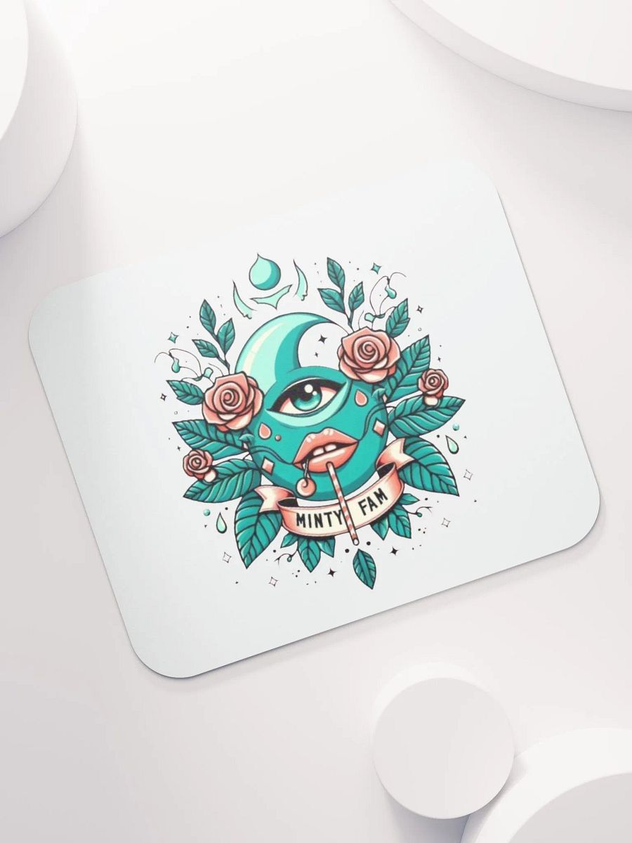 Minty Leaves Mousepad product image (7)