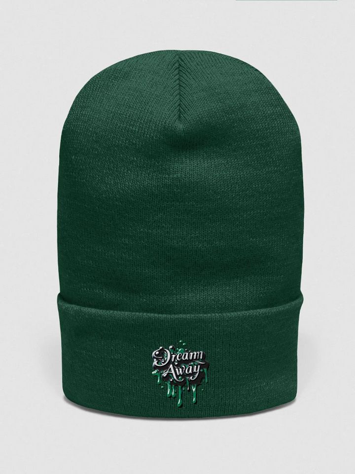Yupoong Cuffed Beanie | AI design dream away product image (2)