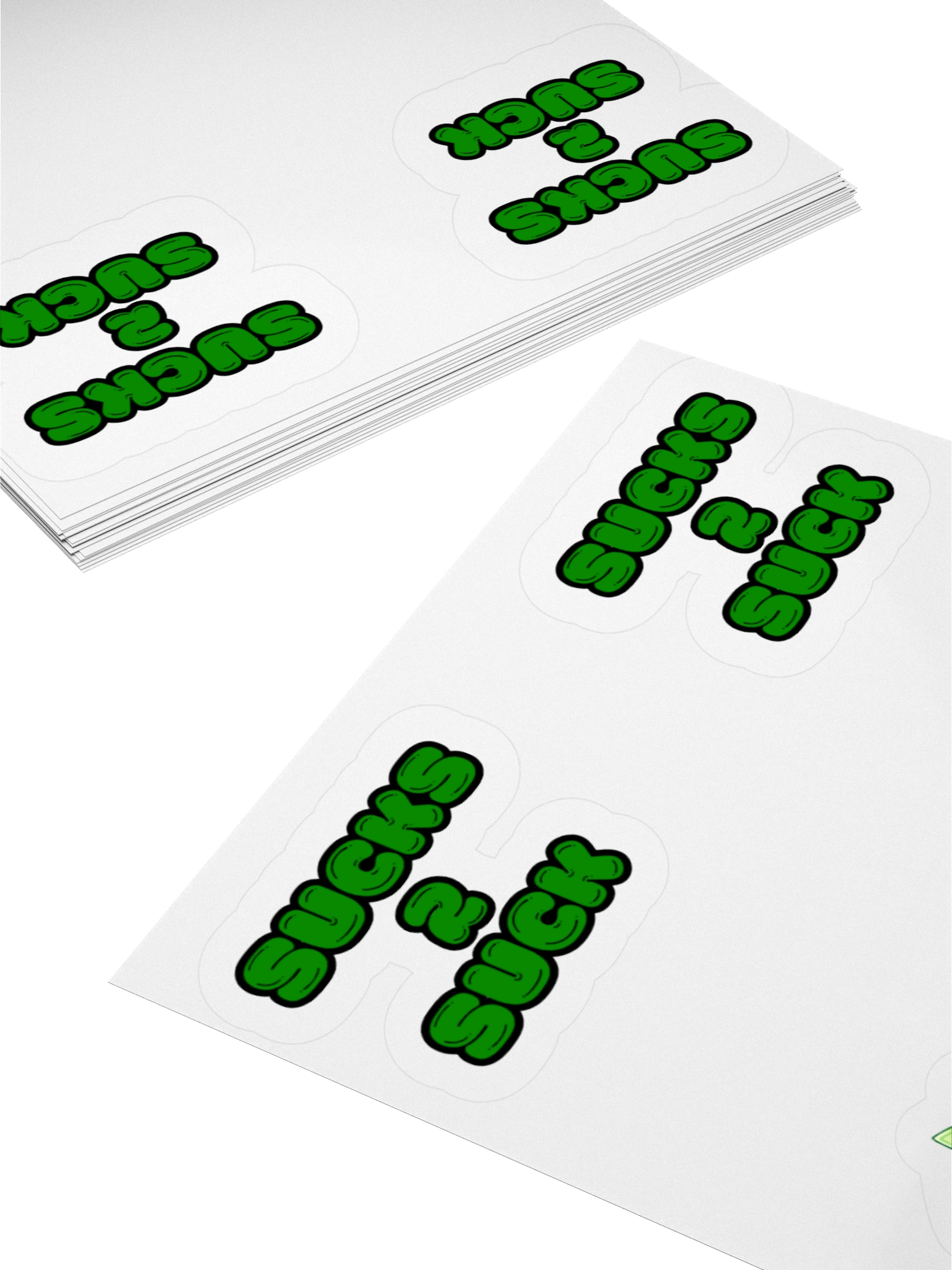 SUCKS 2 SUCK Scuttle Kiss Cut Stickers product image (4)