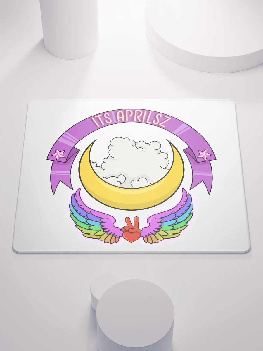 Its Aprilsz Channel Logo Gaming Mouse Pad product image (1)