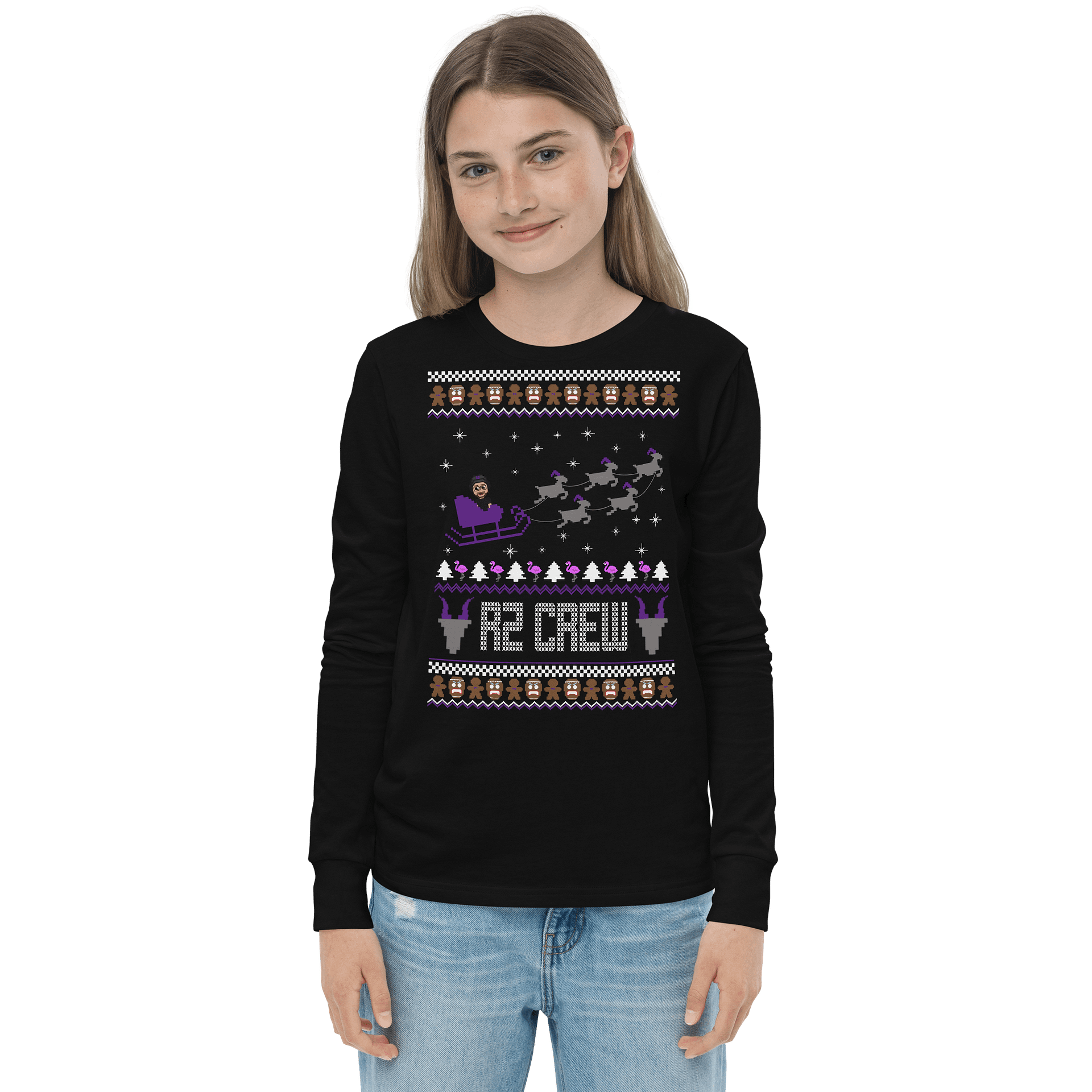Youth R2 Sleigh Long Sleeve Shirt product image (1)