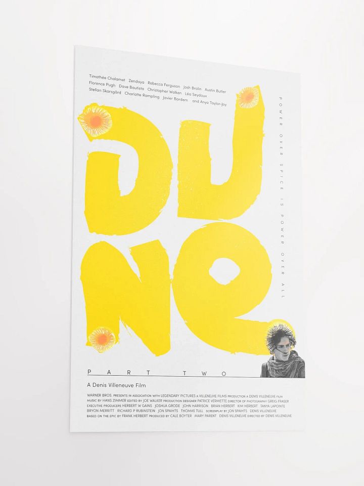 Dune 2 Movie Poster product image (2)