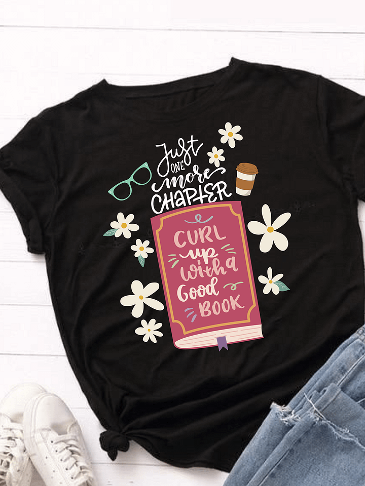 Cozy Bookworm T-Shirt product image (1)