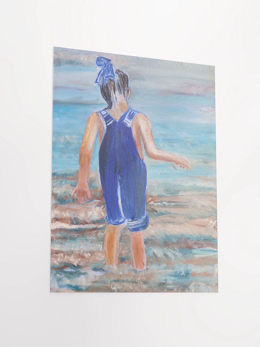 Girl on the Shore 12 X 16 product image (3)
