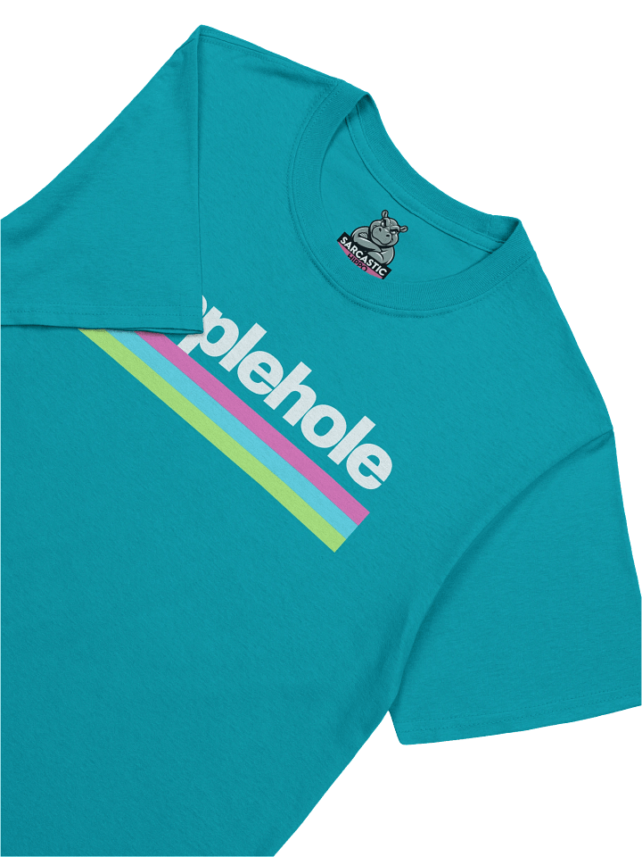 "Applehole" T-Shirt – Funny Asshole Graphic Tee | Sarcastic Hippo Viral Humor Shirt product image (1)