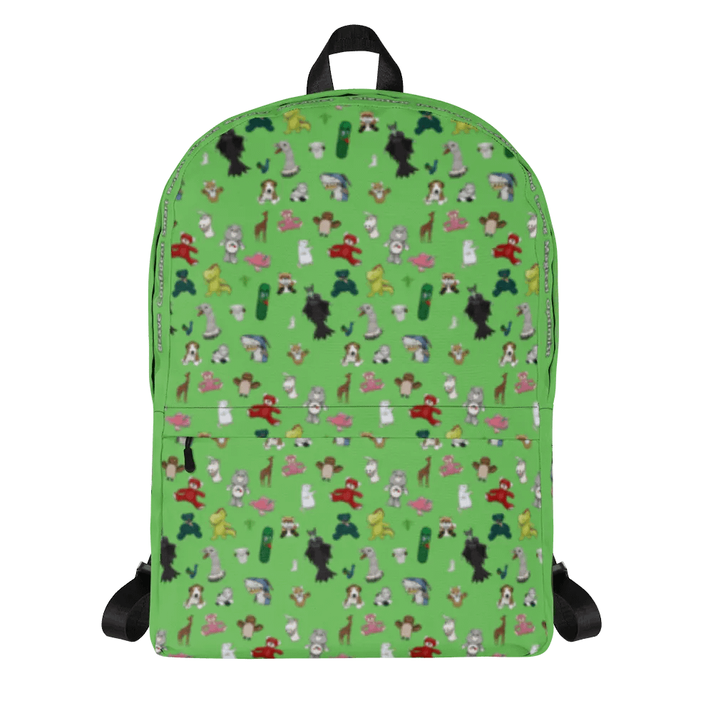 The KidTime StoryTime Character Backpack (Green) product image (7)
