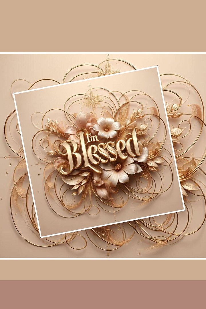 Positive Affirmation Stickers - I'm Blessed product image (1)