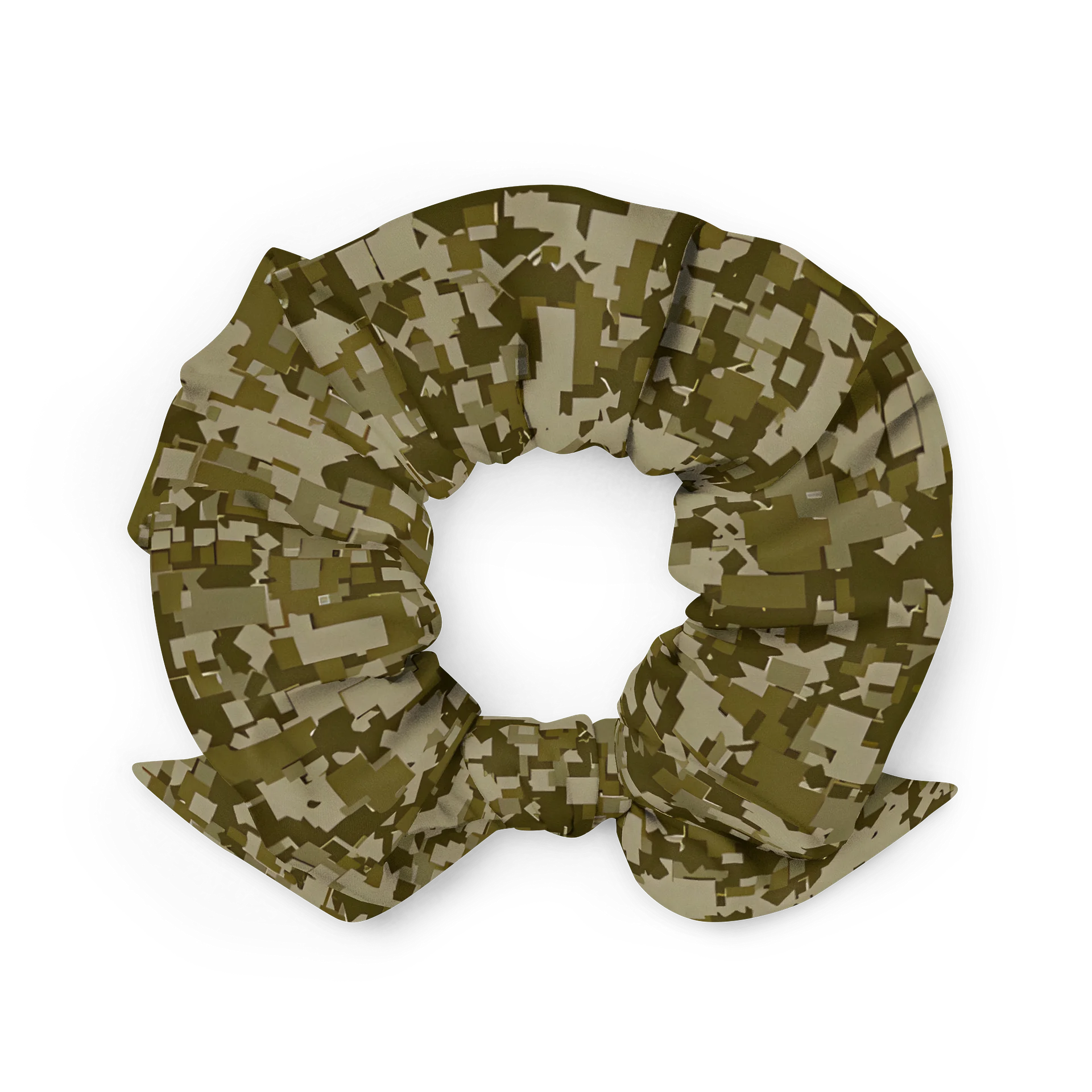 Eco-Friendly Camo All-Over Print Scrunchie product image (2)