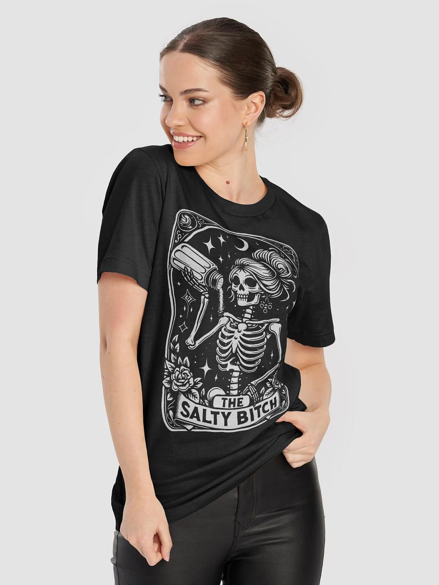 The Salty Bitch Tarot T-Shirt - White product image (8)