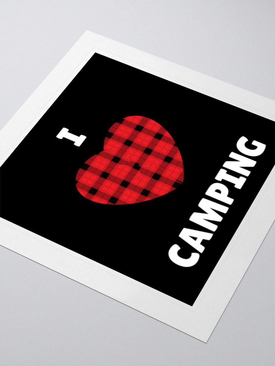 I Love Camping Sticker product image (8)