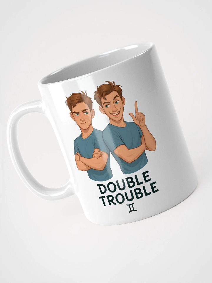 Gemini Duo White Glossy Mug product image (1)
