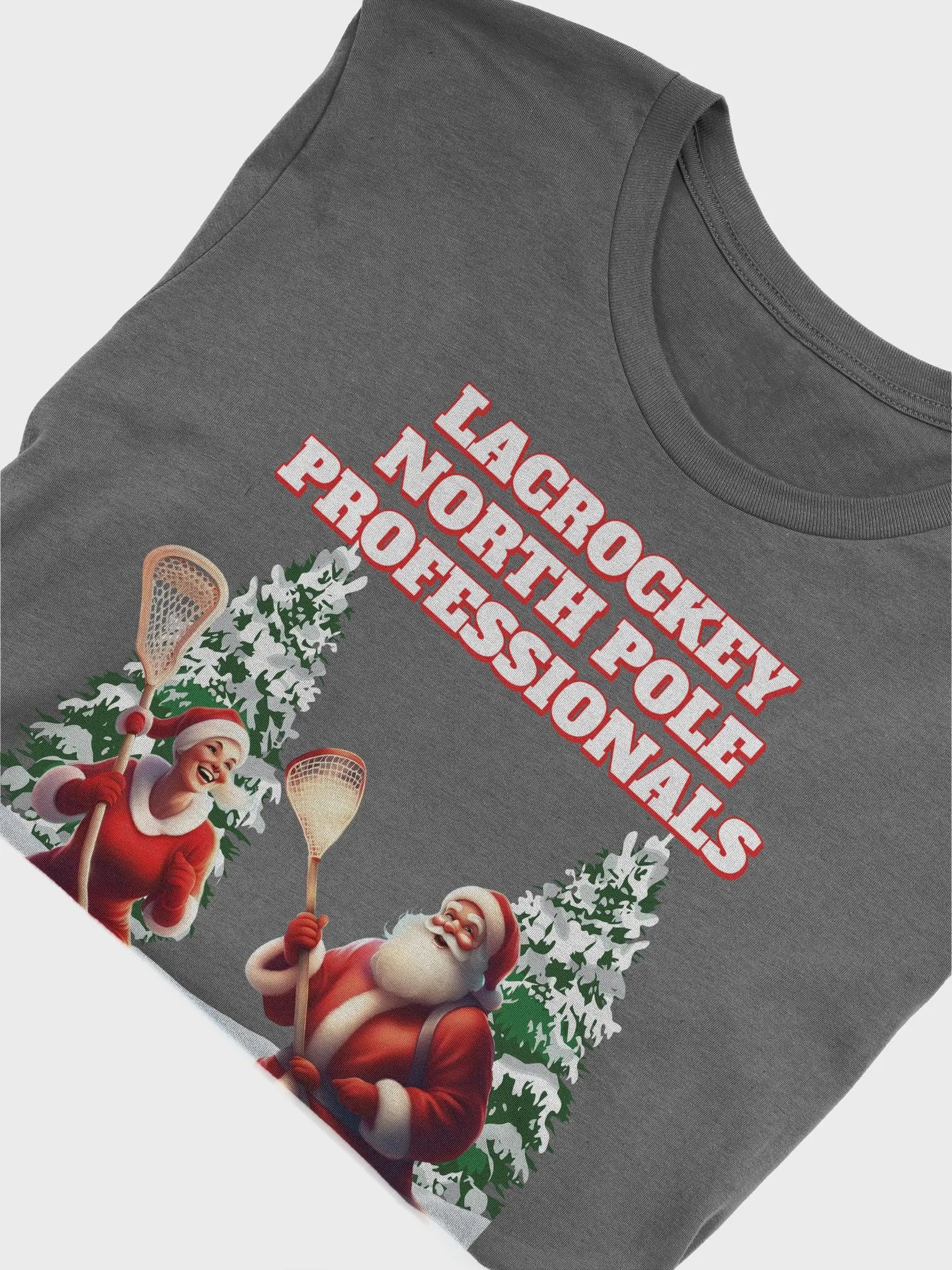 North Pole Lacrockey - Mr and Mrs Claus T-shirt product image (25)