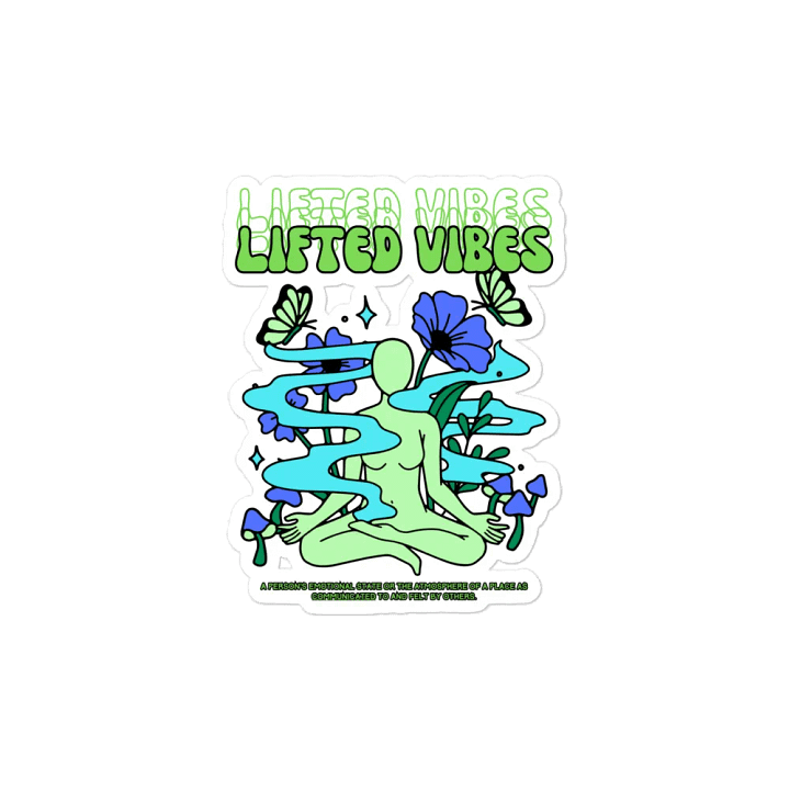 Lifted Vibes Fridge Magnet product image (2)
