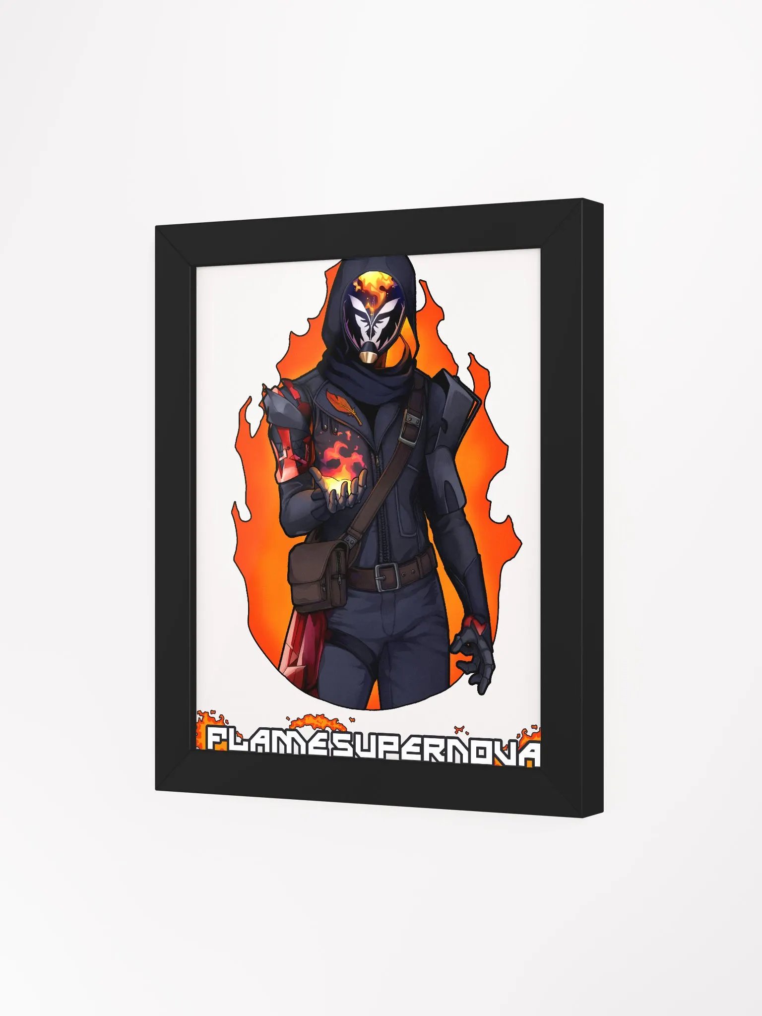 Flame Supernova Original Framed Poster product image (3)
