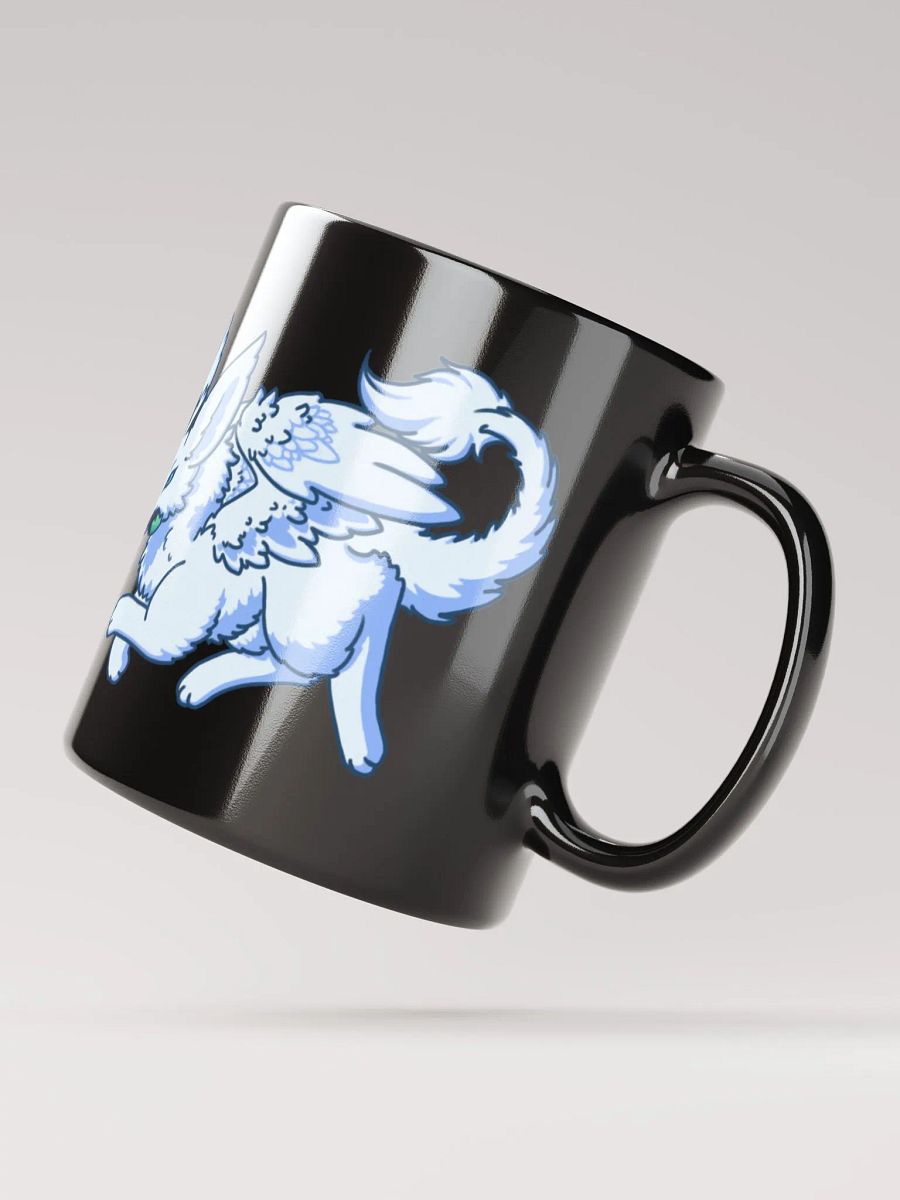 Floof Dergen Artist Glossy Black Mug product image (5)