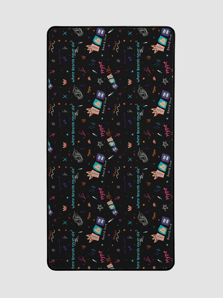Doodle Pattern Extended Desk Mat product image (2)