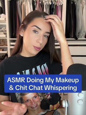 Get ready with me for a trip to the Poconos 💕 #asmr #whispering #relaxing #grwm #asmrcommunity #makeupasmr #asmrsounds 