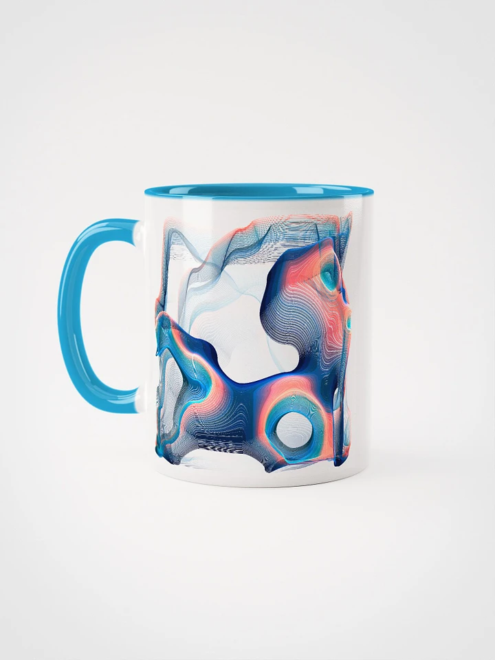 Daydreamer Algorithmic art Ceramic Mug (L) product image (1)