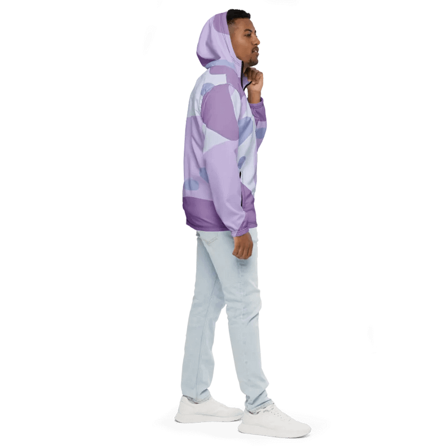 Grape Fizz Unisex Windbreaker product image (5)