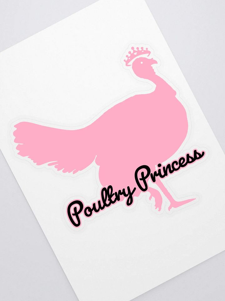 Pink Poultry Sticker product image (1)