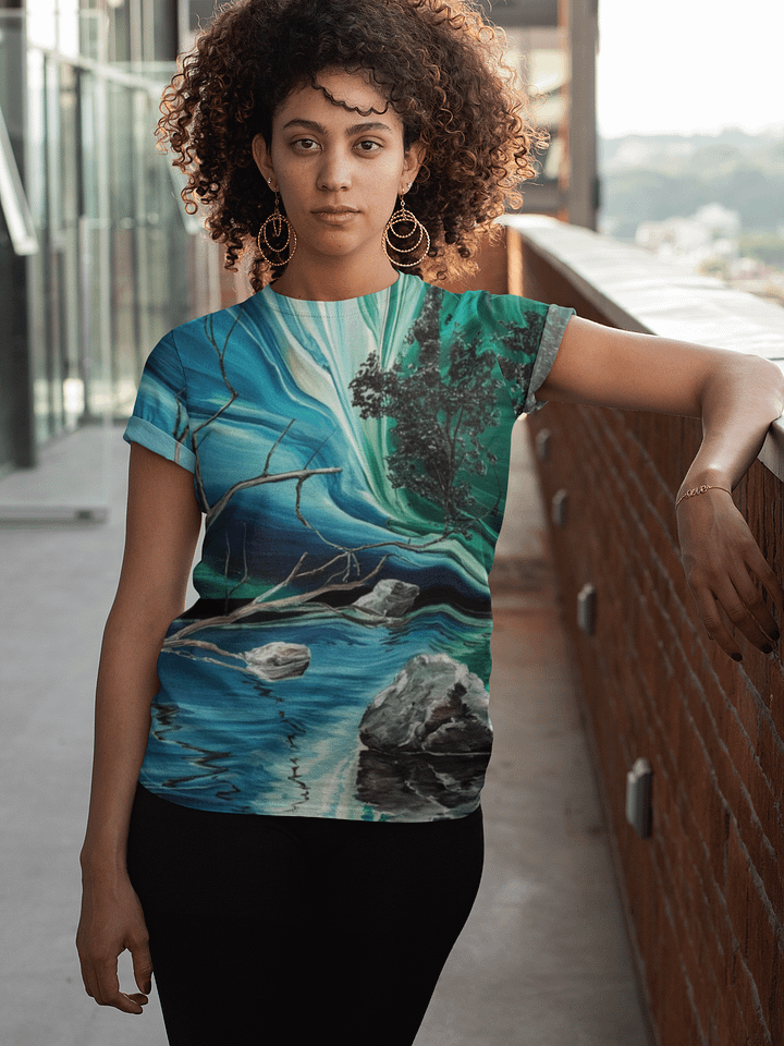 Magic Reflection, Crew Neck T-Shirt product image (2)