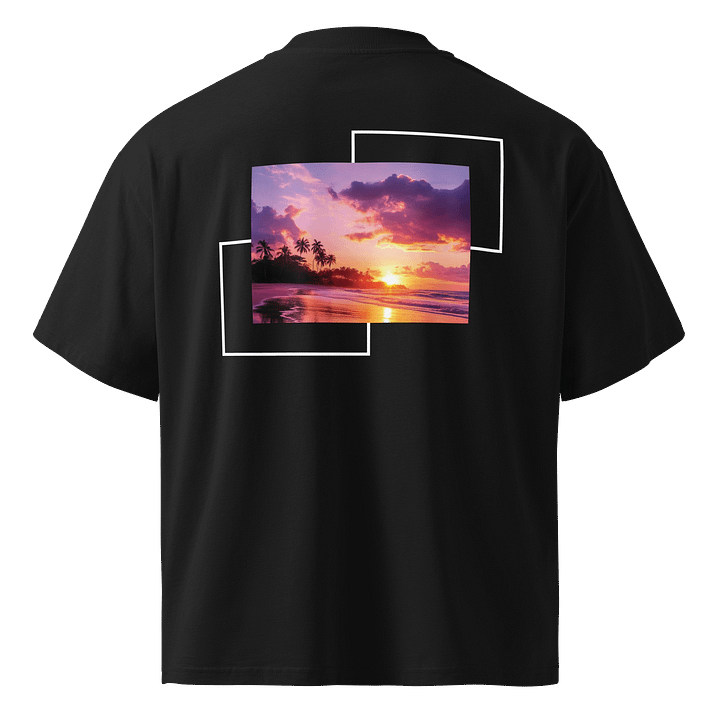 Golden Hour Relaxed Oversized Tee product image (2)