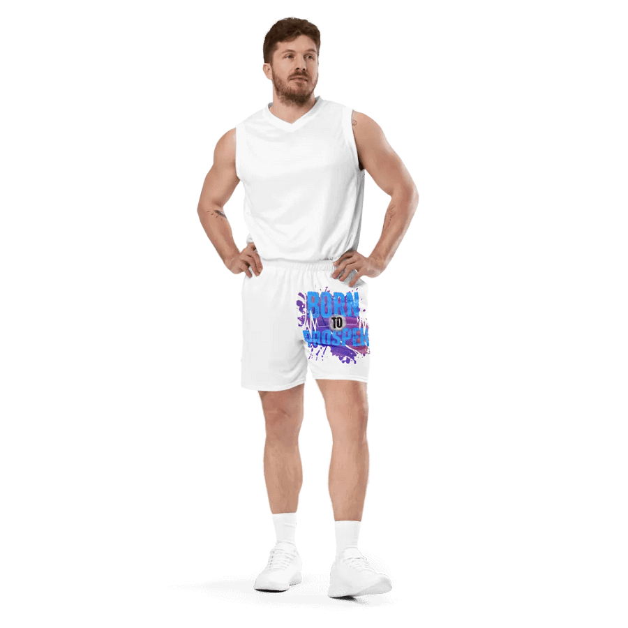 Expressive Born to Prosper Mesh Shorts product image (7)