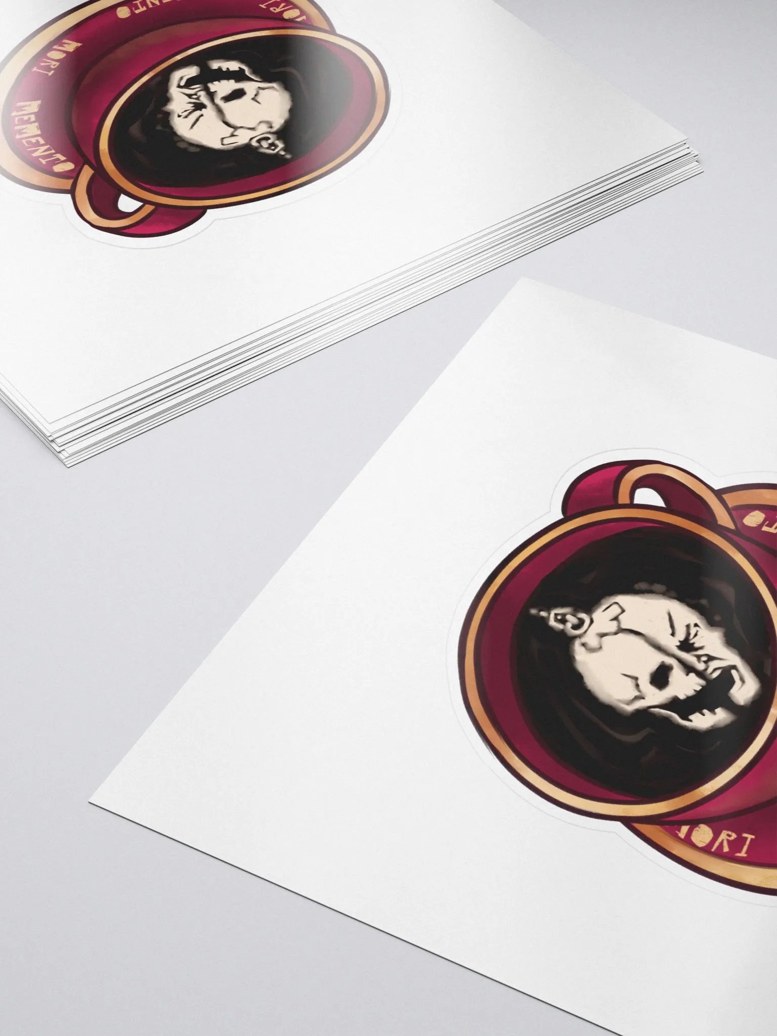 Casual Mori Enjoyer Mug Sticker product image (5)