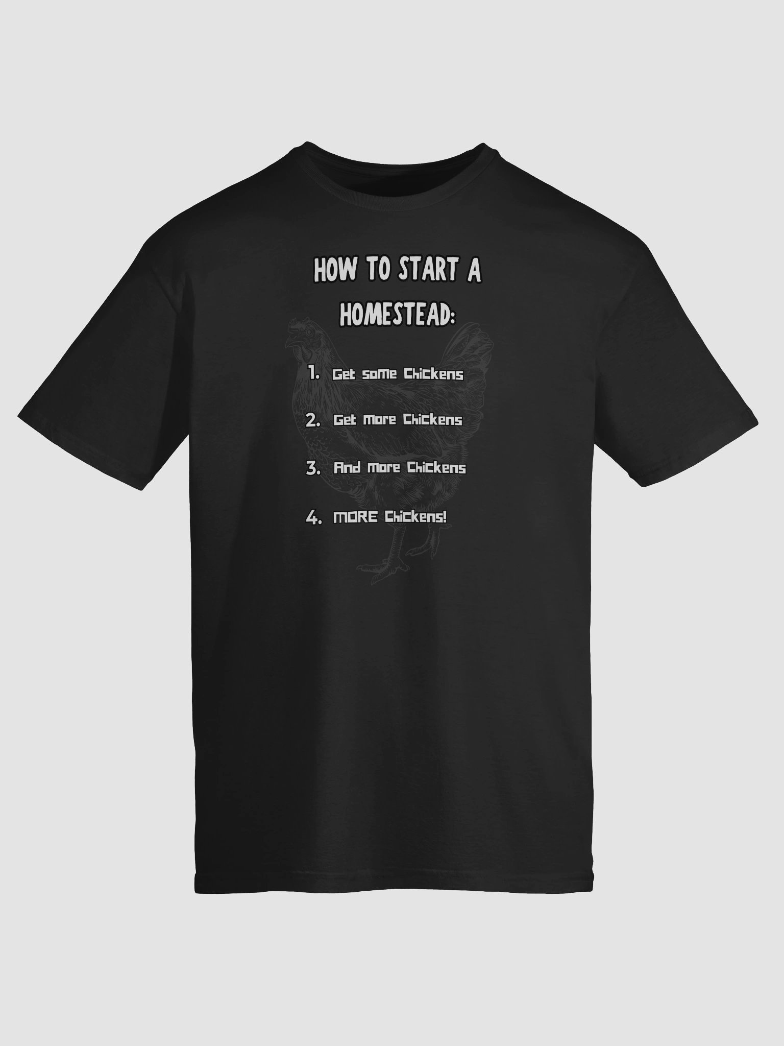 How to Start a Homestead T-Shirt product image (105)