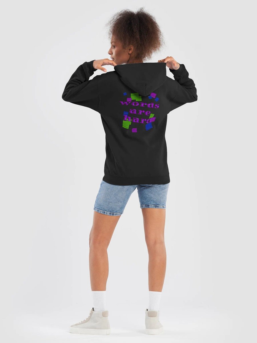 Words are hard Zip Hoodie product image (45)