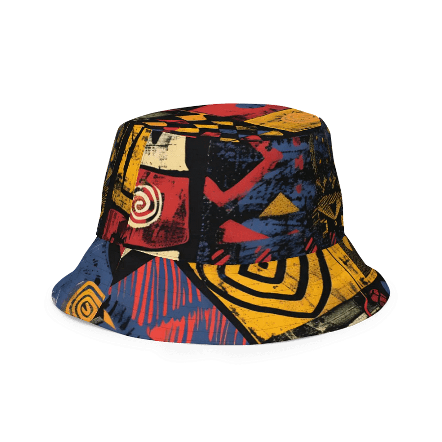 African Kaleidoscope Reversible Bucket Hat product image (9)
