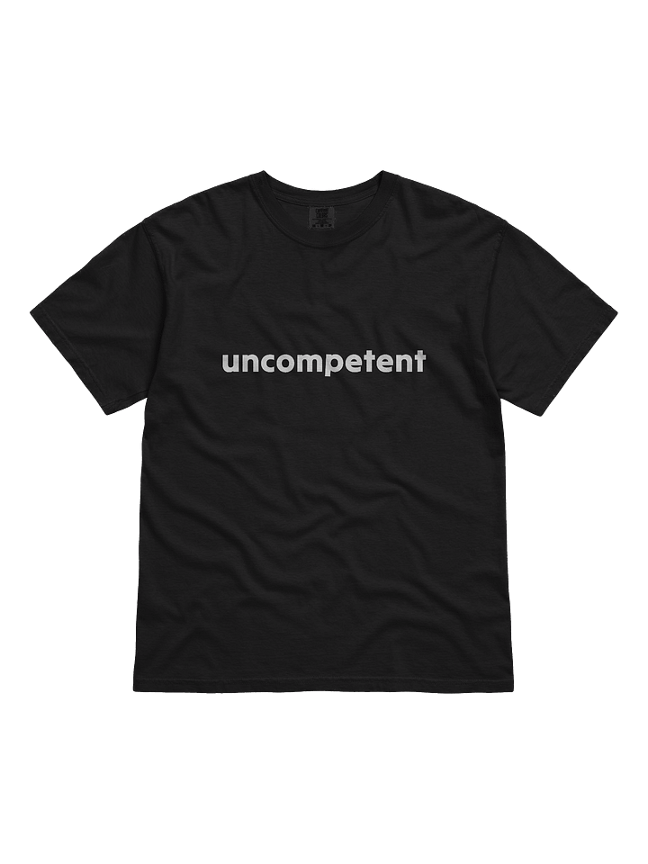 Uncompetent Classic Tee Big Logo product image (1)