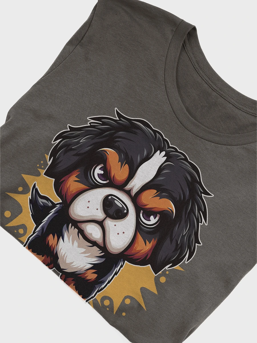Bernese Mountain Dog Angry Pup - Premium Unisex T-shirt product image (33)