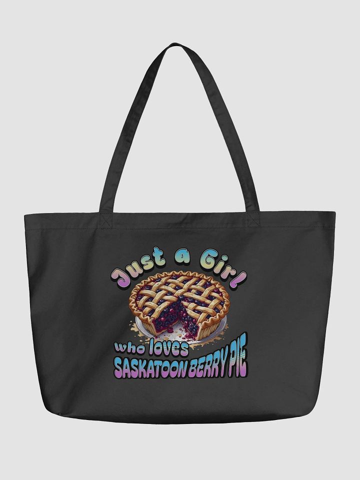 Just A Girl Who Loves Saskatoon Berry Pie Tote Bag product image (2)