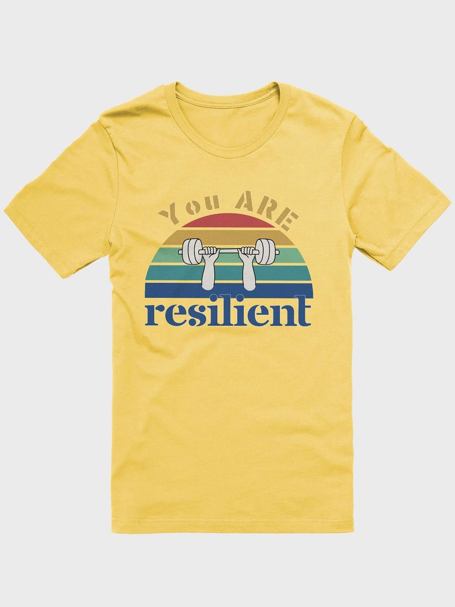 You Are Resilient, Rainbow Bella Canvas Tee product image (2)