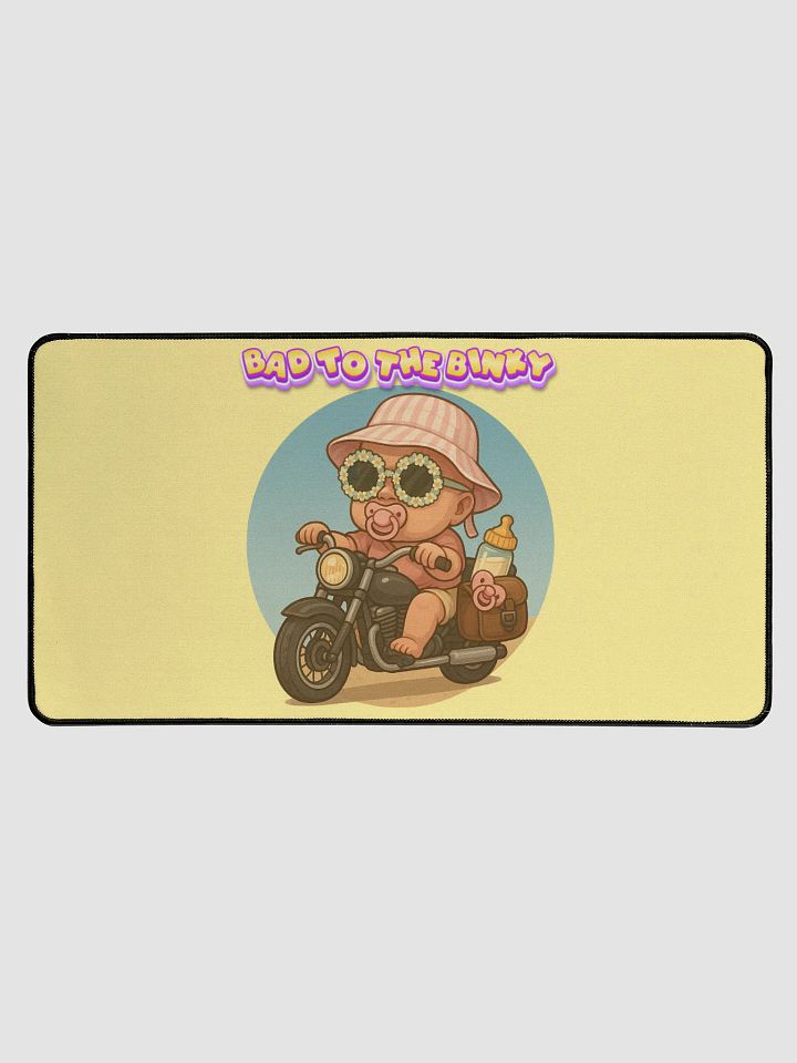 Baby Biker Desk Mat product image (1)