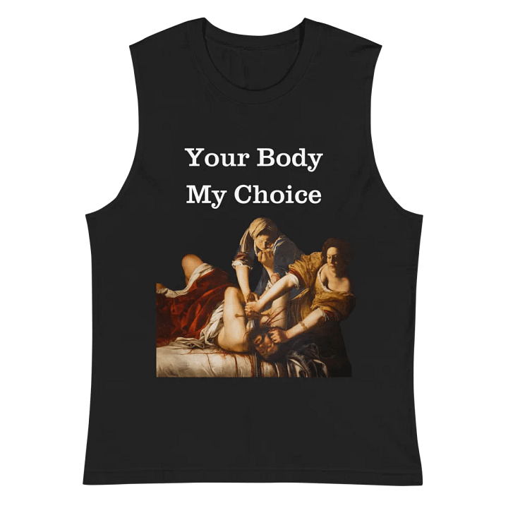 Judith Slaying Your Body My Choice Muscle Tank product image (2)