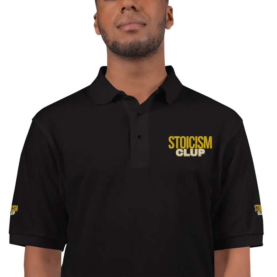 Stoicism Club Polo Shirt product image (1)