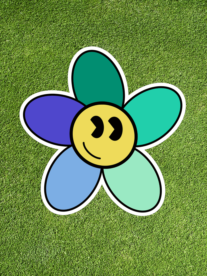 Subtle Pride Daisy Stickers product image (2)
