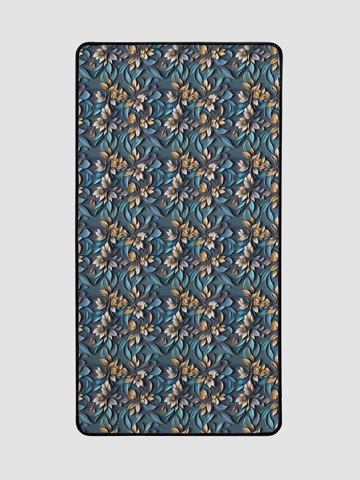 Desk Mat (15.5x31.5 inches) - Sculpted Floral Pattern product image (2)
