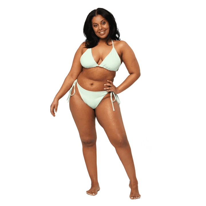 Mint Green String Bikini product image (1)