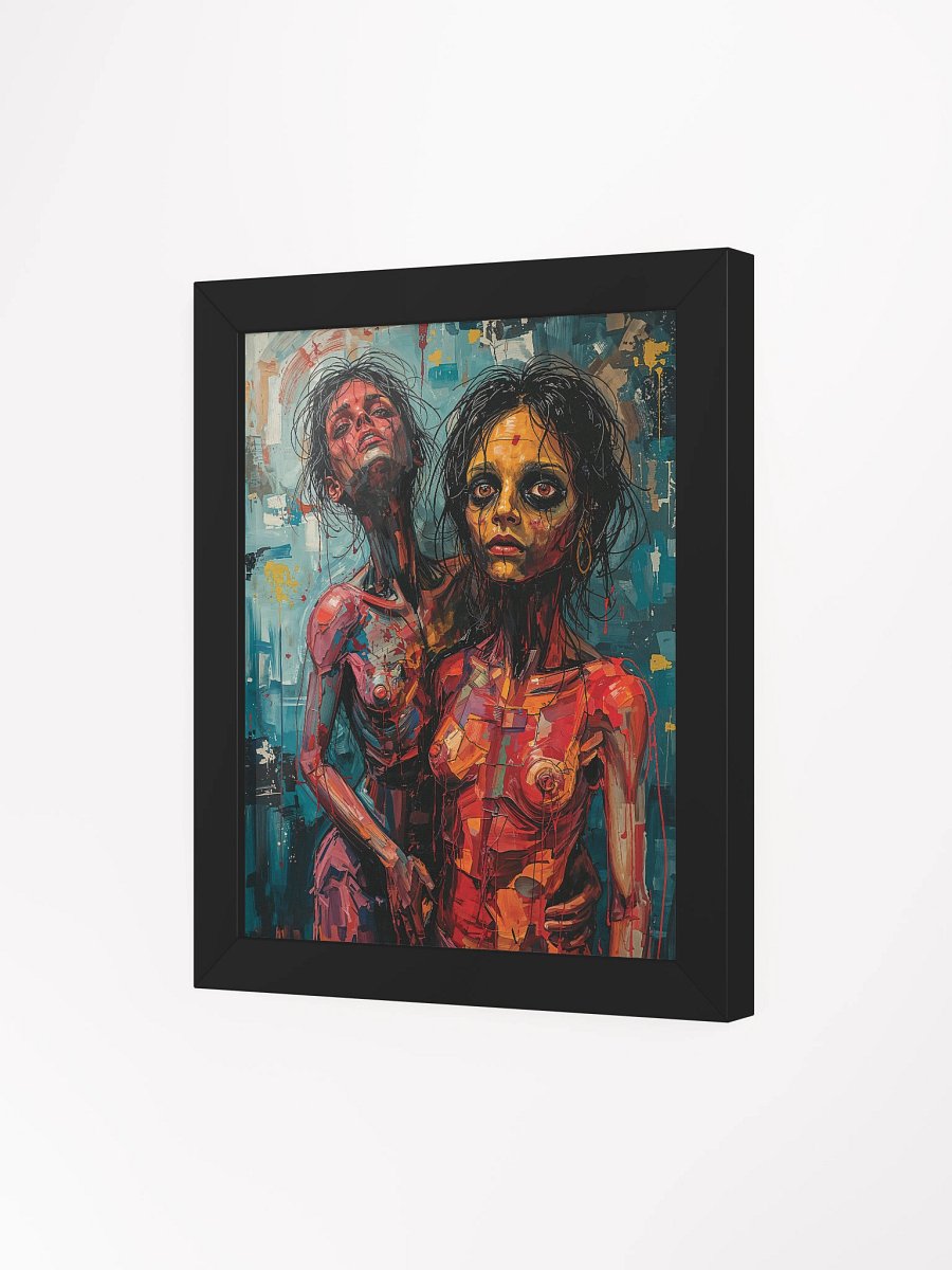 Painted Wounds Framed Print product image (17)