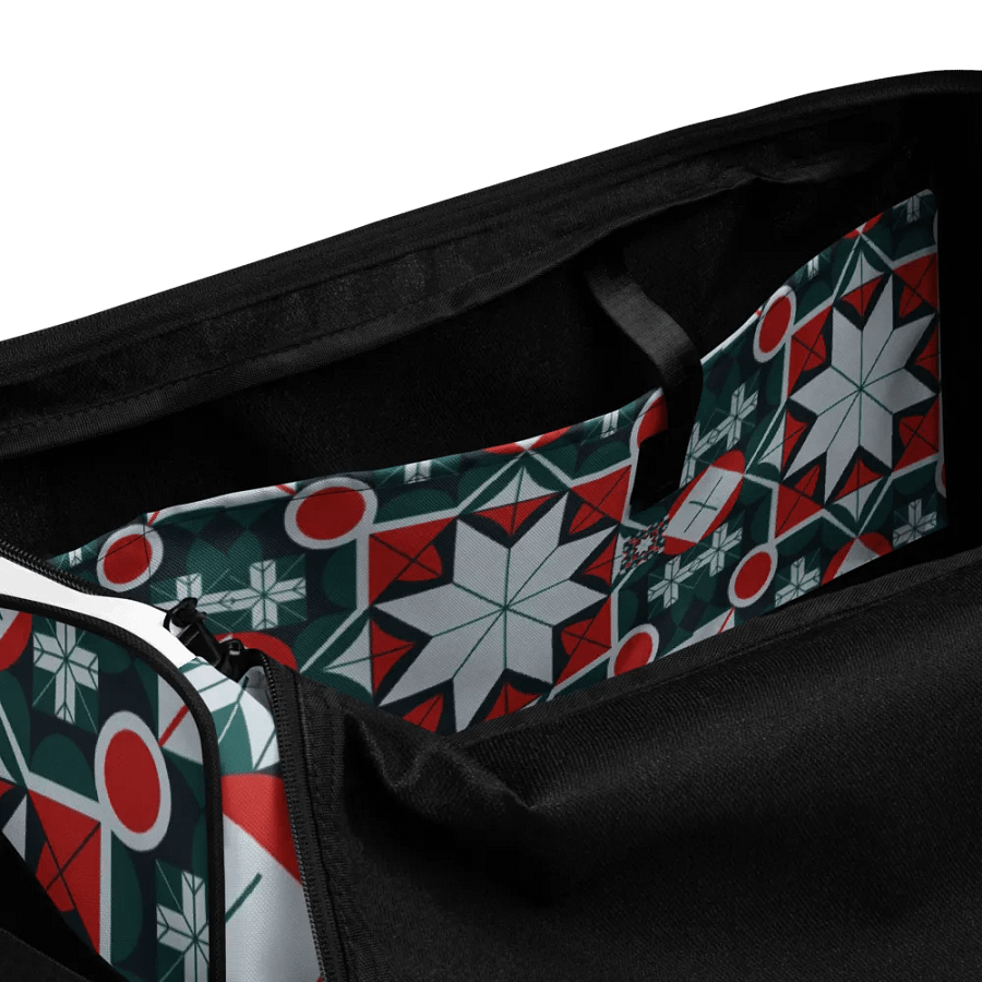 Kaleidoscope patterned All-Over Print Duffle Bag product image (9)