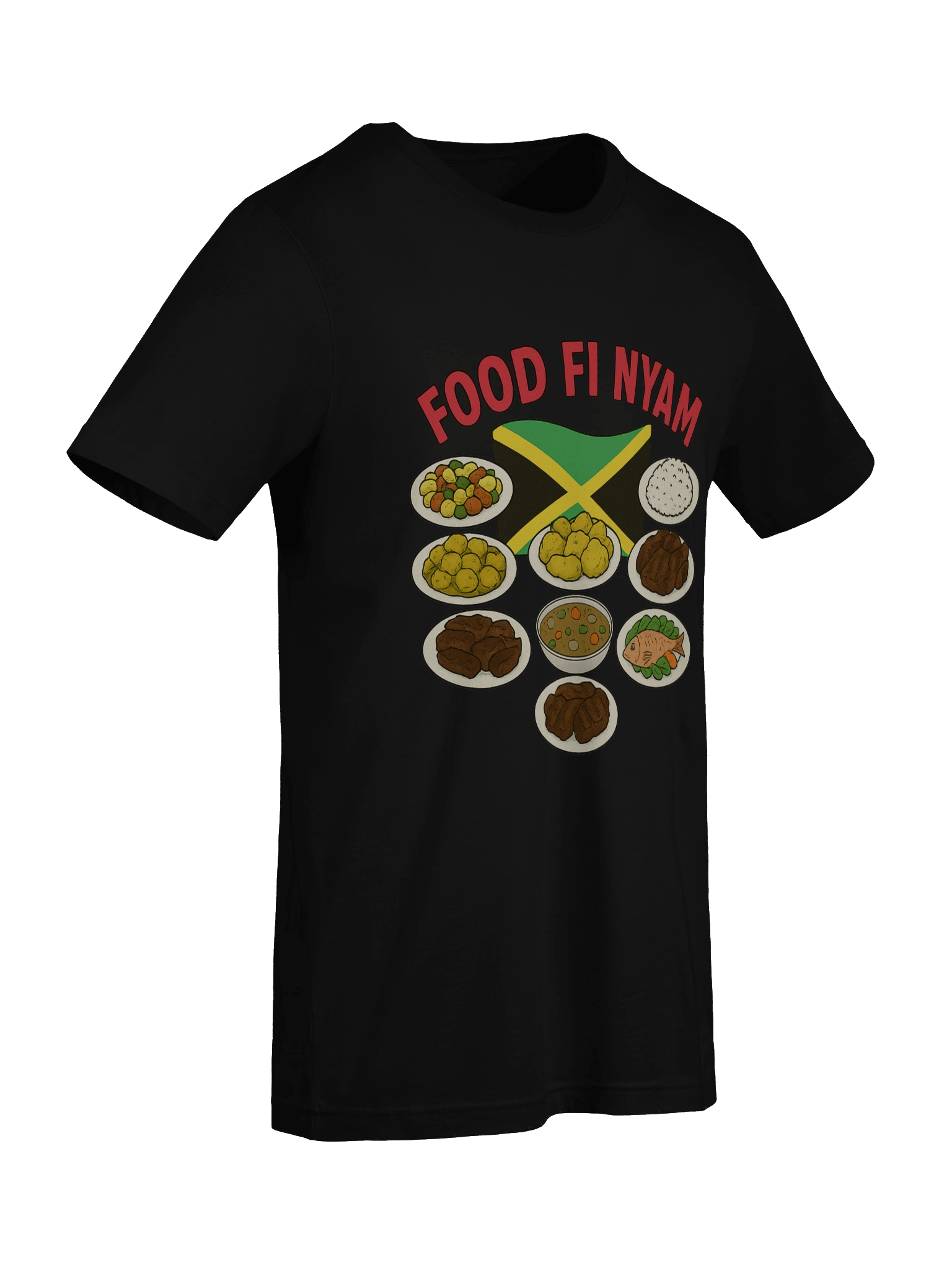 Jamaican Food Fiesta T-Shirt product image (74)